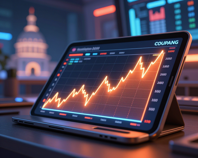 Digital Stock Market Tension