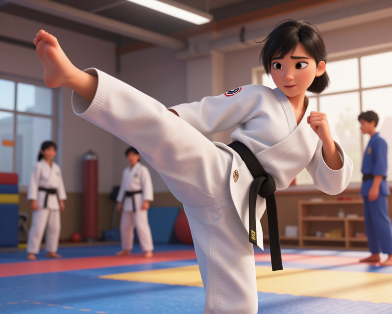 Dynamic Karate Victory