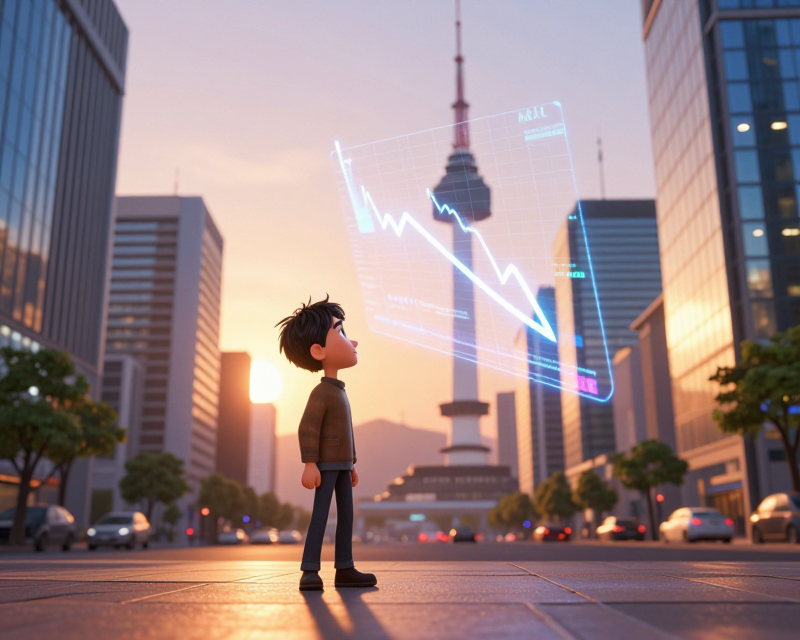Economic Trend Illustration