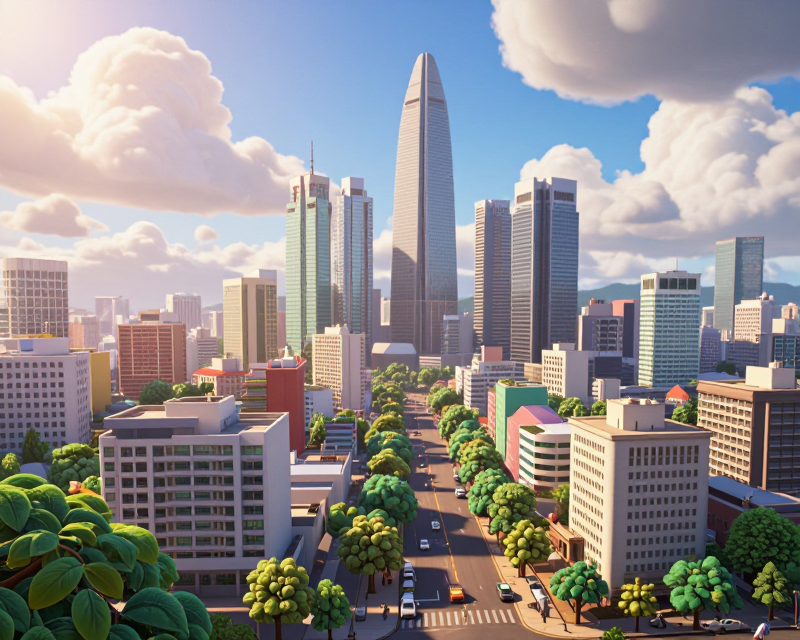 Sunny and Cloudy Seoul
