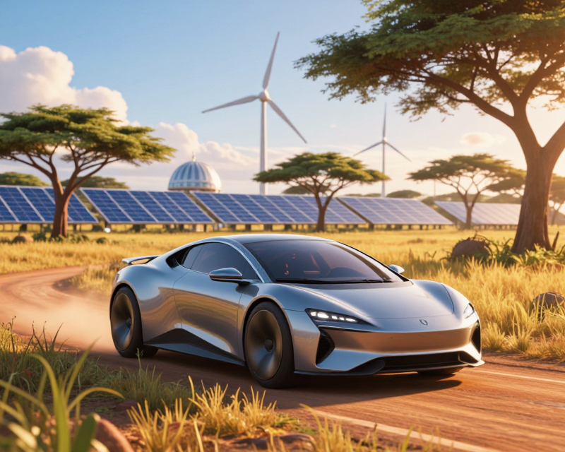 Futuristic Africa Energy Transition