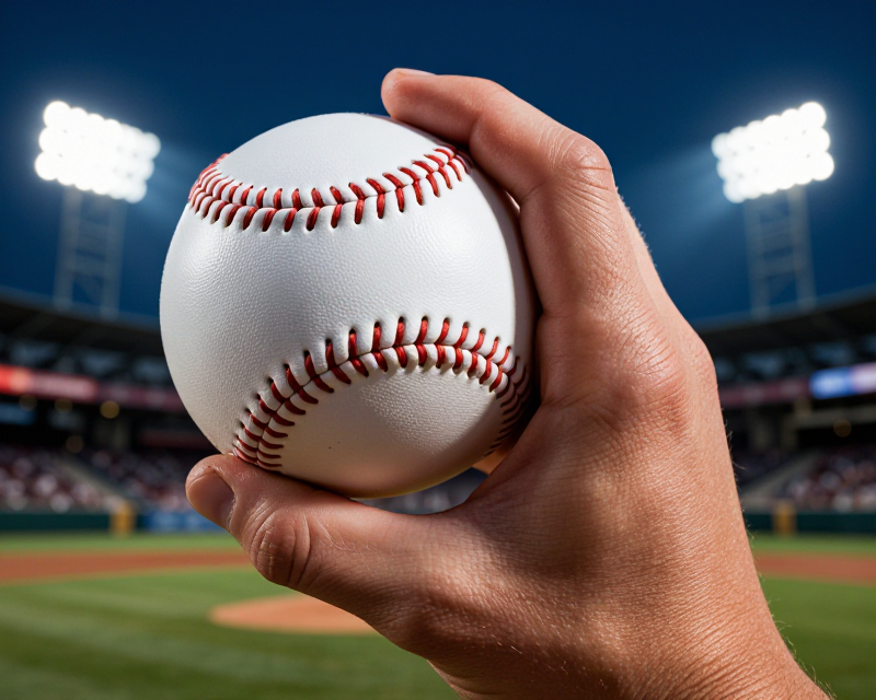 Baseball Pitcher Focus
