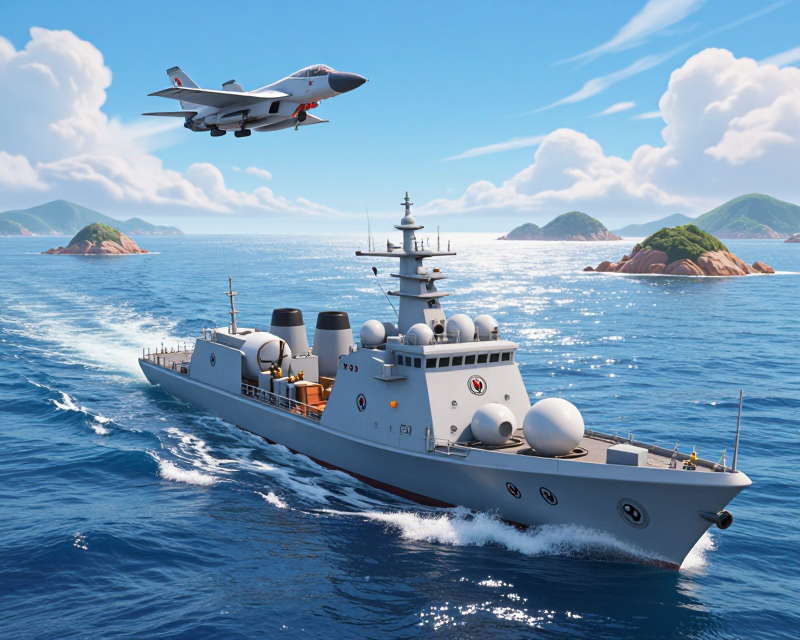 Marine Corps Defense Drill Illustration