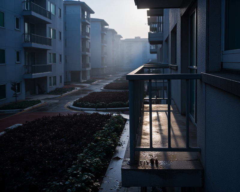Somber Dawn in Hwaseong