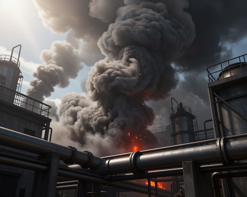Industrial Fire Atmosphere